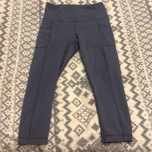 90 degree girl purple leggings